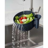 Çok Amaçlı Sebze Yıkayıcı Ergonomik Tasarım Süzgeçli Mutfak Kabı