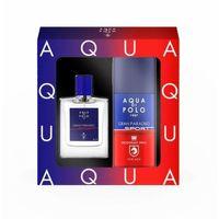 Aqua Di Polo 1987 Gran Paradiso Sport 50 ml Narenciye, Odunsu Erkek Edp Parfüm Ve Deodorant Seti