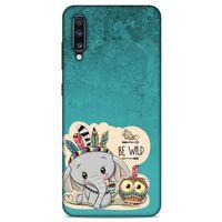 Animax Kızılderili Fil Baykuş Samsung Galaxy A70s Kılıf Desenli Silikon