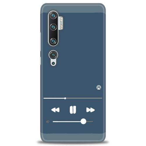 Xiaomi Mi Note 10 Kılıf HD Baskılı Kılıf - Müzik Çalar + Tam Ekran Koruyucu