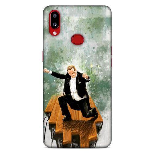 Samsung Galaxy A10s Kılıf Atatürk (42) Rugged Armor Kılıf Yeşil Tasarım