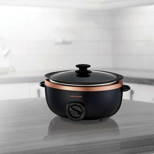 Morphy Richards Sear&Stew Slow Cooker ağır ateşte pişirici 461016