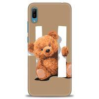 Huawei Y6 2019 Kılıf HD Baskılı Kılıf - Teddy Hı + Tam Ekran Koruyucu