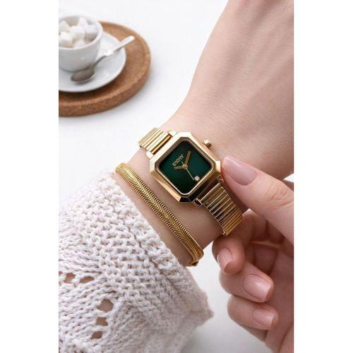 DKNY 2 Yıl Garantili 3 Atm Suya Dayanıklı Kararma Renk Atma Yapmaz Kadın Kol Saati+Bileklik DL123.45