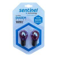 Sentinel Diadem Turuncu 12V P21W BA15S Tek Duy Düz Tırnak Ampul 2 Adet
