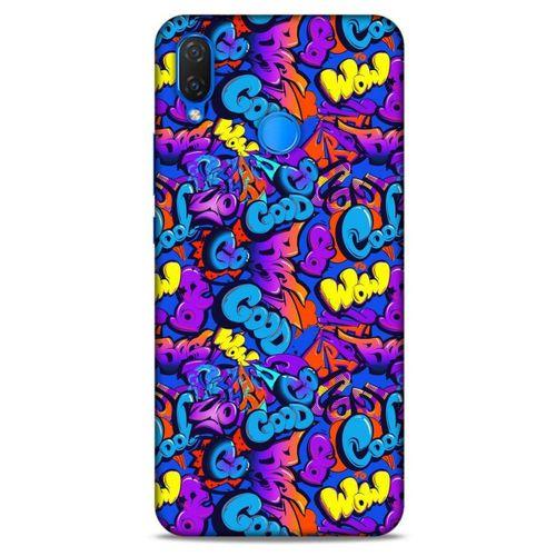 Graffitix (20) Desenli Silikon Kapak Huawei Psmart 2019 Kılıf
