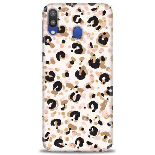 Samsung Galaxy A10S Kılıf HD Baskılı Kılıf - Leopar + Tam Ekran Koruyucu