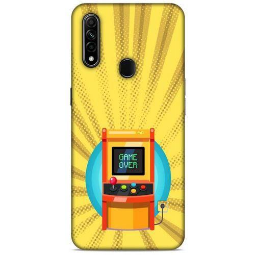 Retro (32) Desen Soft Silikon Kılıf Renkli Oppo A31 Kılıf