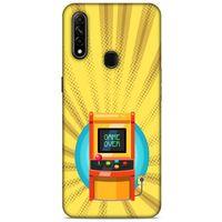 Retro (32) Desen Soft Silikon Kılıf Renkli Oppo A31 Kılıf