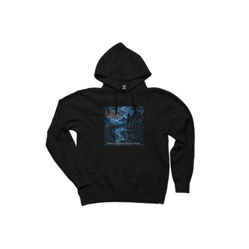 Dark Funeral Where Shadows Forever Reign Siyah Kapşonlu Sweatshirt Hoodie