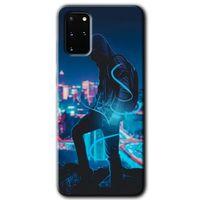 Galaxy S20 Plus Kılıf HD Desen Baskılı Arka Kapak - Spill Boy + Kırılmaz Cam