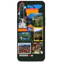 Lopard Oppo Realme 5i Uyumlu Kılıf Şehirli ※ (29) Gümüşhane Arka Koruma Kılıfı