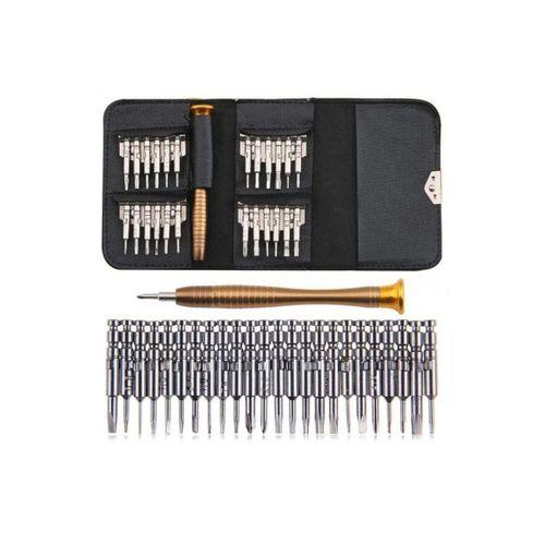 Zhltools Hassas Tornavida Seti 25 Parça Deri Cüzdan