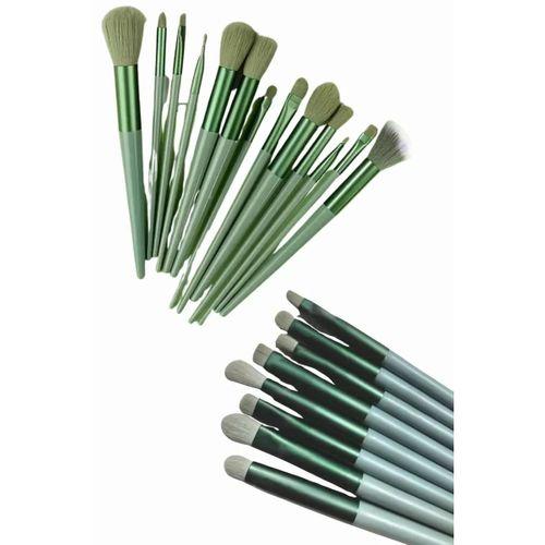 Profesyonel Makyaj Fırça Seti 13 Parça Yumuşak Kıllı Fırça Seti Far Fırçası