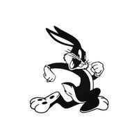 Bugs Bunny Oto Motor Laptop Duvar Folyo Sticker 80X88 Cm Lcst [Lcst]