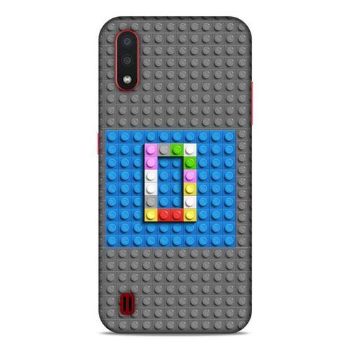 Lopard Samsung Galaxy A01 Uyumlu Kılıf BloX (26) Tpu Silikon Kılıf O Harfi