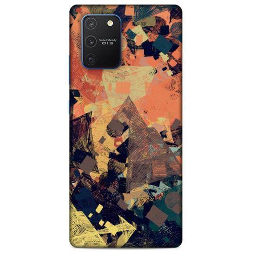 Lopard Samsung Galaxy S10 Lite Uyumlu Kılıf Soyut Sanat (35) Baskılı Fit Design Kılıf