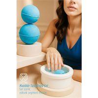 Profesyonel Manikür Seti: Ergonomik Manikür Tası ve Zenginleştirilmiş Manikür Topu 722879