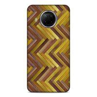 Lopard Xiaomi Redmi Note 9 Pro 5G Uyumlu Kılıf Wood'X (31) TPU Kılıf Baskılı