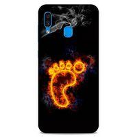 Lopard Samsung Galaxy A30 Uyumlu Kılıf FireX (15) Antişok Kılıf Foot