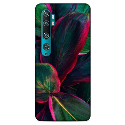 Lopard Xiaomi Mi Note 10 Pro Uyumlu Kılıf Bahar (25) Antişok Kapak Fuşya Yeşil