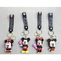 Miki Ve Mini Maus Silikon Anahtarlık Alk4262