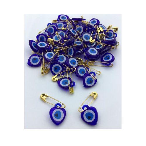 Nazar Boncuklu Çengelli Iğne 100 adet