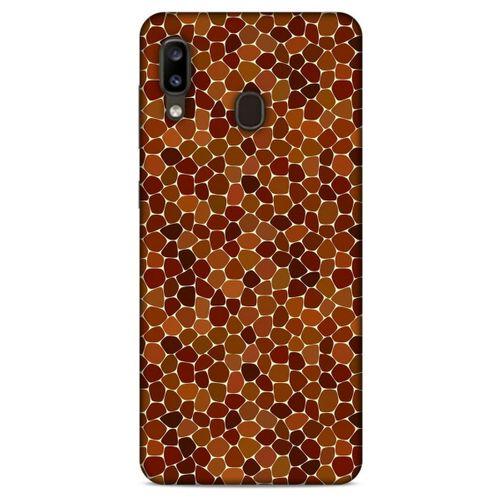 Samsung Galaxy A20 Kılıf Baskılı Özel Seri Taşlı (13) Silikon Kap