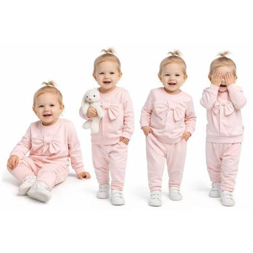 6/24 Ay Fiyonklu Penye Bebek Takımı