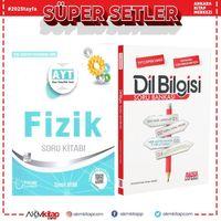 Palme Yayınları AYT Fizik ve AKM Dil Bilgisi Soru Bankası Seti 2 Kitap