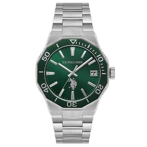 U.s. Polo Assn. USPA1130-04 Quartz Çelik Siyah Lacivert Kadran 43 mm Erkek Kol Saati