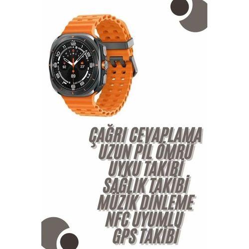 Akıllı Saat Unısex Zarif Görünümlü Titanyum Kasa Amoled Ekran Müzik Dinleme