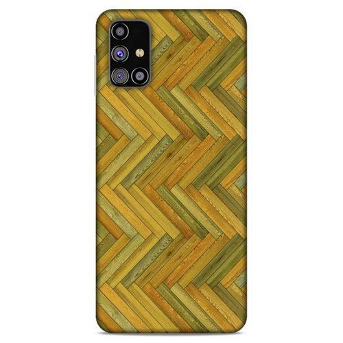 Lopard Samsung Galaxy M31s Uyumlu Kılıf Wood'X (32) Soft Silikon Kılıf Desenli