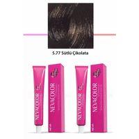 2 li Set Premium 5.77 Sütlü Çikolata - Kalıcı Krem Saç Boyası 2 X 50 g Tüp