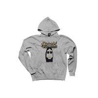 Ozzy Osbounre Drawing Gri Kapşonlu Sweatshirt Hoodie