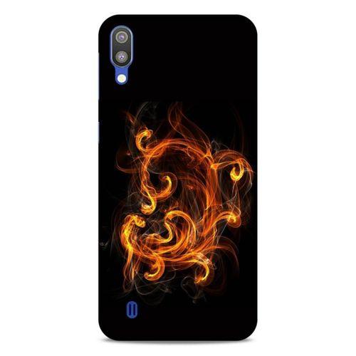 Lopard Samsung Galaxy M10 Uyumlu Kılıf FireX (25) Antişok Kapak Ateş Kırmızı