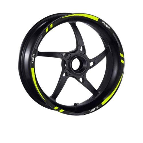 KUBA Kuba Uyumlu Flo Sarı Reflektör 1 Set Jant Şeridi