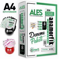 2026 ALES Anamorfik 8li Deneme Paketi Özgün Yeni Nesil Türkiye Geneli Kurumsal Çözümlü