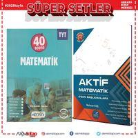 Okyanus TYT 40 Seansta Matematik Soru ve Aktif Öğrenme 0 dan Başlayanlara Matematik 2 Kitap Set
