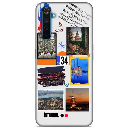 Lopard Oppo Realme 6 Pro Uyumlu Kılıf Şehirli ※ (34) İstanbul Slim Armor Kılıf