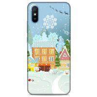 Xiaomi Redmi 9A Kılıf Snowix (35) Fit Design Kılıf Karışık Renkli