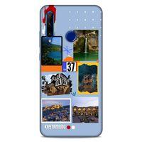 Lopard Huawei Y6P Uyumlu Kılıf Şehirli ※ (37) Kastamonu Silicone Cover
