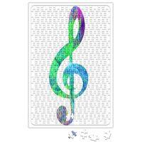 Nota Müzik Puzzle 240 Parça Yapboz