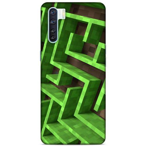 Lopard Oppo A91 Uyumlu Kılıf PiXel (6) Silikon Kılıf Craft