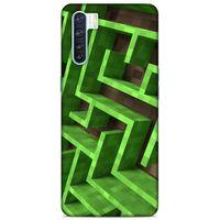 Lopard Oppo A91 Uyumlu Kılıf PiXel (6) Silikon Kılıf Craft