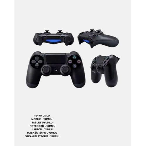 Ps4 Kablosuz Oyun Kolu V2 – Bluetooth Bağlantılı, Titreşimli, Pc Ve Mobil Uyumlu