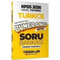 2026 KPSS Türkçe Bumerang Soru Bankası Çözümlü Yediiklim Yayınları