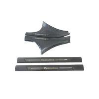 Cıvıc Fe1 2022 Içın Uyumlu  Kapı Eşik Koruma - Titanyum Siyah