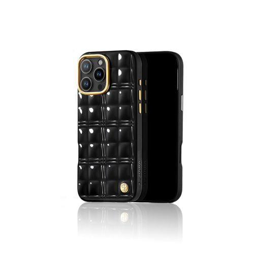 Apple iPhone 16 Pro Kılıf Askı Aparatlı Pynana Metal Grid Kapak