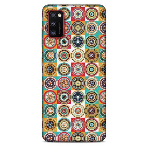 Lopard Samsung Galaxy A41 Uyumlu Kılıf Pastel Renkler (44) Tough Armor Kılıf